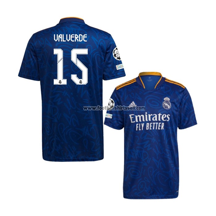 Shirt Real Madrid Player Valgreen Away 2021-22